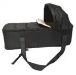 Cocoon Portable Stroller Soft Carry Cot with Foot Cover and Canopy - BLACK - Image 7