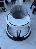 Deluxe Adjustable Baby Walker with Push Handle and Stationary Stand - Image 15