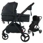 Crown Z - Premium Travel System - Reversible Bassinet Stroller + i-Size Reclining Capsule - Image 16