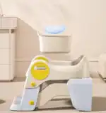 3-in-1 Potty Training Seat with Ladder & Detachable Potty - Image 6