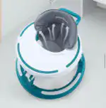 Deluxe Adjustable Baby Walker with Push Handle and Stationary Stand - Image 8