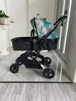 Compact Travel 2-way Multifunctional Bassinet Stroller - Image 15