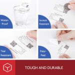 40mm Phomemo Pre-Cut Thermal Label Roll, White - Image 4