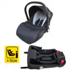 The Flex Black: 3 in 1 Stroller, Open Bassinet, and Capsule Car Seat Combo with Sunshade Cover Sets - Image 9