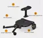 Universal Stroller Ride-On Board with Seat and Strap Holder - Image 7