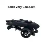 Toddler Compact Ride-On Push Cart with Sunshade - Image 5