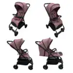 Roam Compact Travel-Friendly Stroller with Extended Canopy - PINK - Image 8