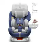 360 Spin Rotating Car Seat with Sun Shade + Footrest and ISOFIX - Image 19