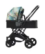 Compact Travel 2-way Multifunctional Bassinet Stroller - Image 2