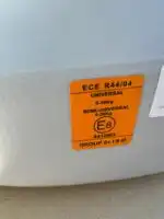 Black 360 Spin Rotating Car Seat with Sun Shade + Footrest and ISOFIX - Image 14