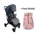The Glide - Premium Travel Compact Stroller with Foot Cover - Image 8