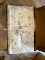 Co-sleeper Baby Bed + Mattress and 5-piece teddy design bedding - Image 15