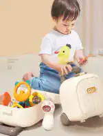 Newborn Baby 10 Piece Rattle and Teether with Case - Image 3