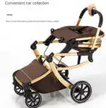 The Mint - High View 2 in 1 Reversible Bassinet + Stroller - Image 18