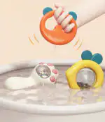 Newborn Baby 10 Piece Rattle and Teether with Case - Image 4