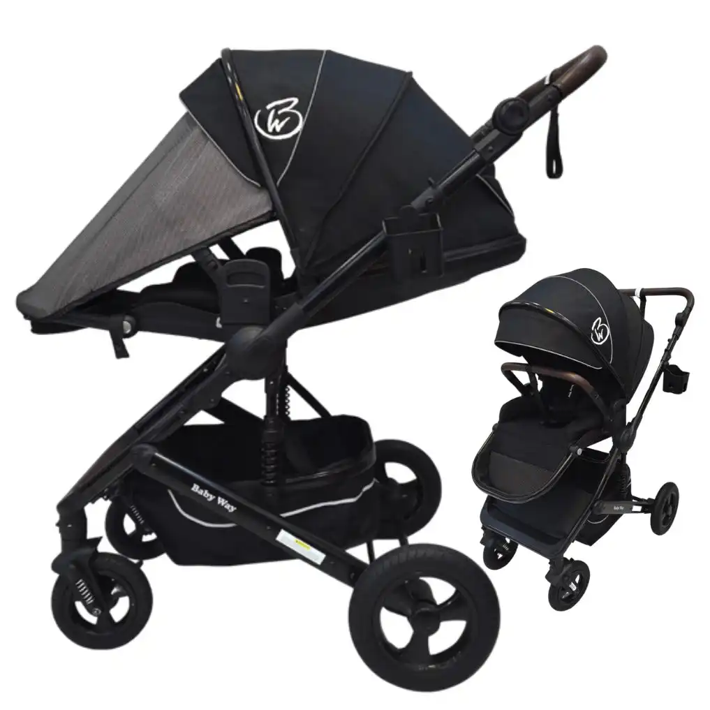 62C1DCC5-4643-49B5-8A75-2AF9D4F3FE5F Versa 2in1 Open Bassinet Stroller with Sunshade and Cup Holder - Image 1
