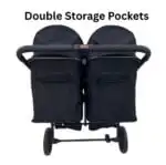 TrekTwo – Ultimate Side-by-Side Double Stroller with Cup Holder - Image 7