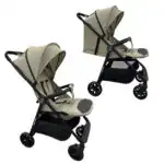 Roam Compact Travel-Friendly Stroller with Extended Canopy - SAND - Image 8