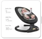 Electric Leaf Baby Comfort 2 in 1 Convertible Swing Rocking Chair and Feeding Seat - Image 10