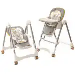 Jupiter Grey 2-in-1 Baby High Chair & Swing