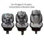 SafeGuard 360 Rotating and Convertible Car Seat with ISOFIX for All Ages - SAGE - Image 13
