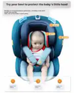 360 Rotatable Multi-stage Child Car Seat for 0-12 Years - Safety and Comfort in One - Image 9