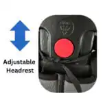 Booster X - Convertible and Portable Child Booster Seat with 2 x Cup Holders - Image 7