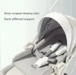 The Flex Black: 3 in 1 Stroller, Open Bassinet, and Capsule with Base Combo - Image 39