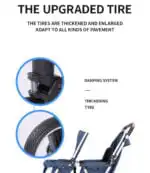 Baby Way Duo Lite - Tandem Double Stroller with Rain Cover - Image 13