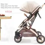 Gold Series 2-way Compact Bassinet Stroller + Feeding Tray - Image 20