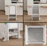 Deluxe Multi-Function Toddler Learning Tower Step Stool with Activity Centre - Image 10