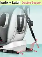 The Classic + Sunshade - 360 Rotation and Convertible Car Seat with ISOFIX - Image 20