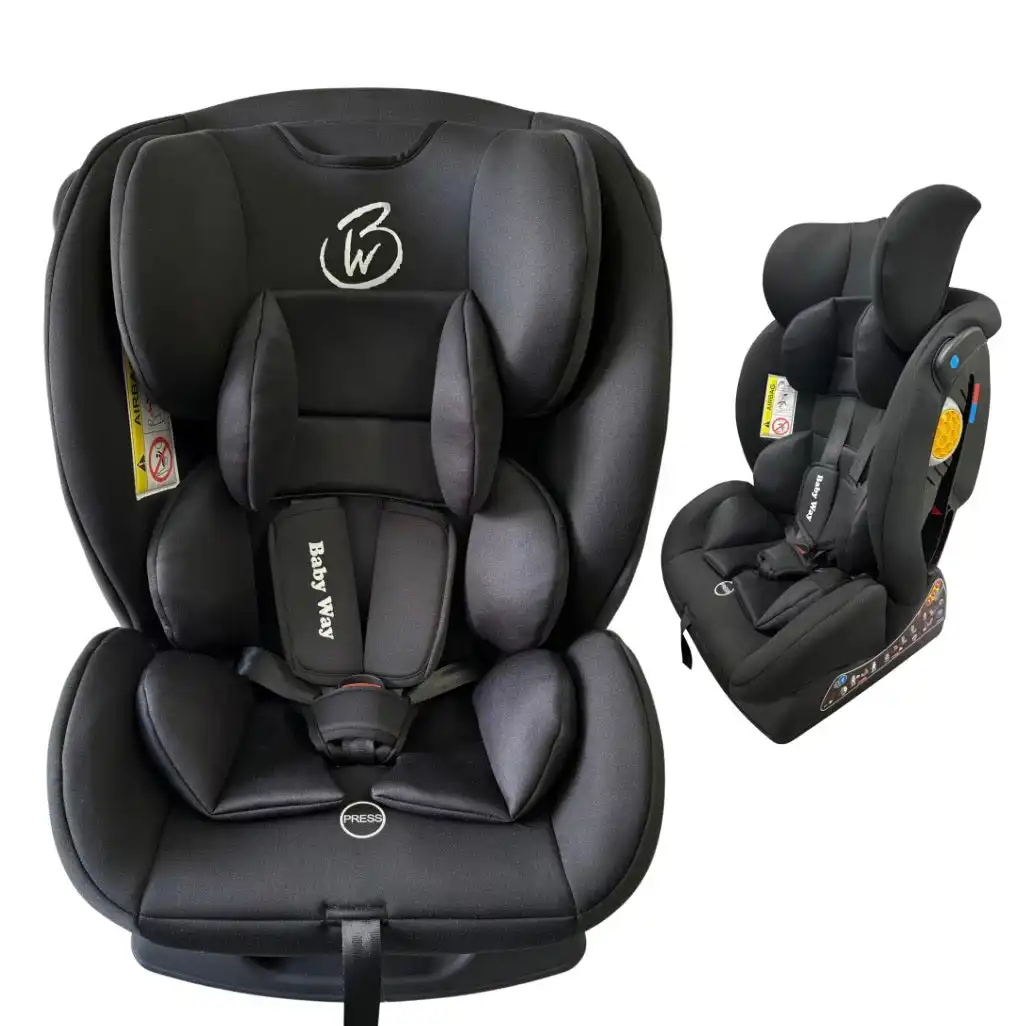 9657E4C5-E991-49B0-A8FF-307AAF703098 SmoothSwitch Convertible Reclining Car Seat for 0-12 years - BLACK - Image 1