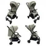 Roam Compact Travel-Friendly Stroller with Extended Canopy - SAND - Image 9