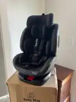 The Royal + Sunshade - Luxury 360 Rotating and Convertible Car Seat with ISOFIX and Top Tether - Image 13