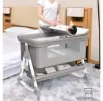 Baby Multifunctional Co-Sleeper Bed and Changing Table - GREY - Image 16