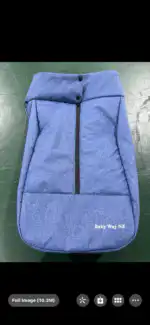 Universal Stroller Foot Shield Cover with Zip - Image 11