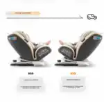 Cozy 360 Rotating and Convertible Car Seat with ISOFIX - Image 11