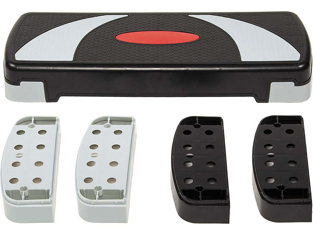 Adjustable Workout Aerobic Stepper Platform