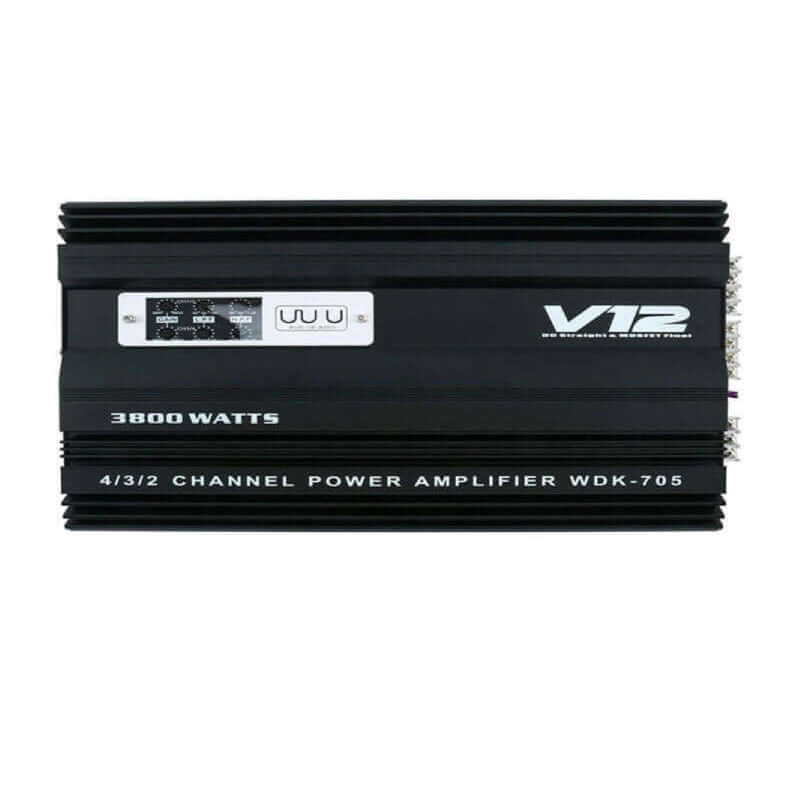 Car Amplifier 3800W 4 Channels