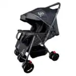 Black 2-Way Folding Compact Double / Twin Stroller + Rain Cover - Image 19