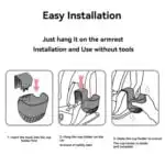 Universal Clip-On Baby Bottle & Cup Holder for Car Seats, Strollers & More - Image 6