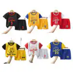Kids Sportswear Matching Set – Basketball & Netball Style