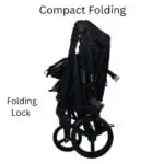 Crown Z - Premium Travel System - Reversible Bassinet Stroller + iSize Reclining Capsule + 360 Rotating Isofix Base - Image 14