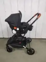 The Flex Black: 3 in 1 Stroller, Open Bassinet, and Capsule with Base Combo - Image 16