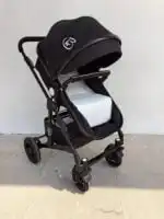 Rover Black - 2 in 1 Stroller System + Bassinet - Image 6
