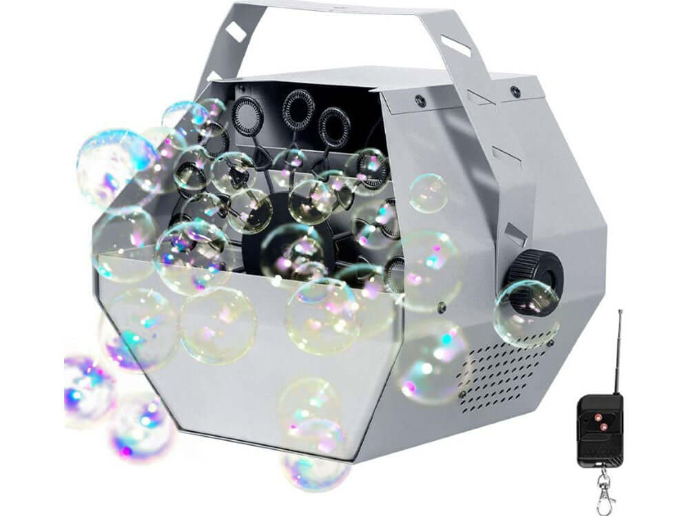 Portable Automatic Bubble Machine with Wireless Remote