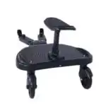 Universal Stroller Ride-On Board with Seat and Strap Holder