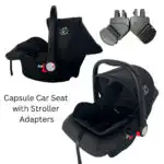 The Glide - Compact Travel Stroller and Capsule Car Seat Combo with Pull Handle - Image 7