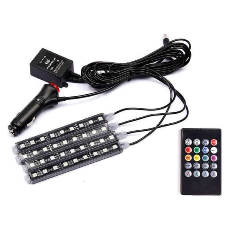 Car Led Lights Car Led Strip Lights 4Pc